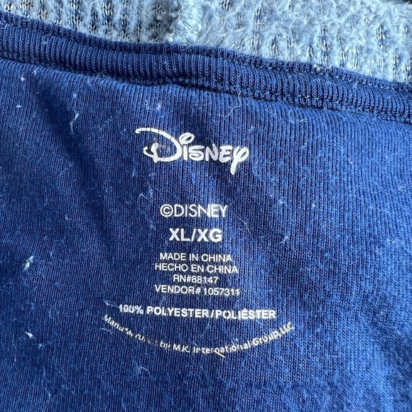 Disney Lilo Stitch Adult Halloween Costume Pajamas 1-Piece Hooded  Size XL Blue - Picture 6 of 6